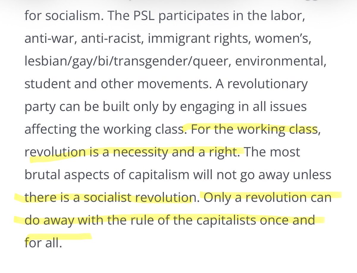 amyforsandiego's tweet photo. EXPOSED: Alexander Kraft, candidate for Mayor of El Cajon, was identified on Democrat Socialists of America San Diego’s own website as the “San Diego  founder of Party for Socialism and Liberation (PSL)”

Its official PSL program says capitalism “cannot be voted out of power” and “it will take a revolution.”

It says “revolution is a necessity and a right” and calls for the existing government to be ABOLISHED.

Then it gets even more explicit:

“The standing army and police must be disbanded” and replaced by “armed people” organized in workers’ defense councils.

PSL says the new revolutionary government would be defended by an “armed, organized working class.”

Now DSA San Diego has removed the words “San Diego PSL founder” from its live homepage and replaced them with “union organizer and educator.”

Kraft is also running as a “Peace & Freedom Party” candidate. DSA & PSL candidates typically use the Democrat or Peace & Freedom Party as a FRONT and a vessel to hide their actual agenda and it isn’t peace and it isn’t freedom.