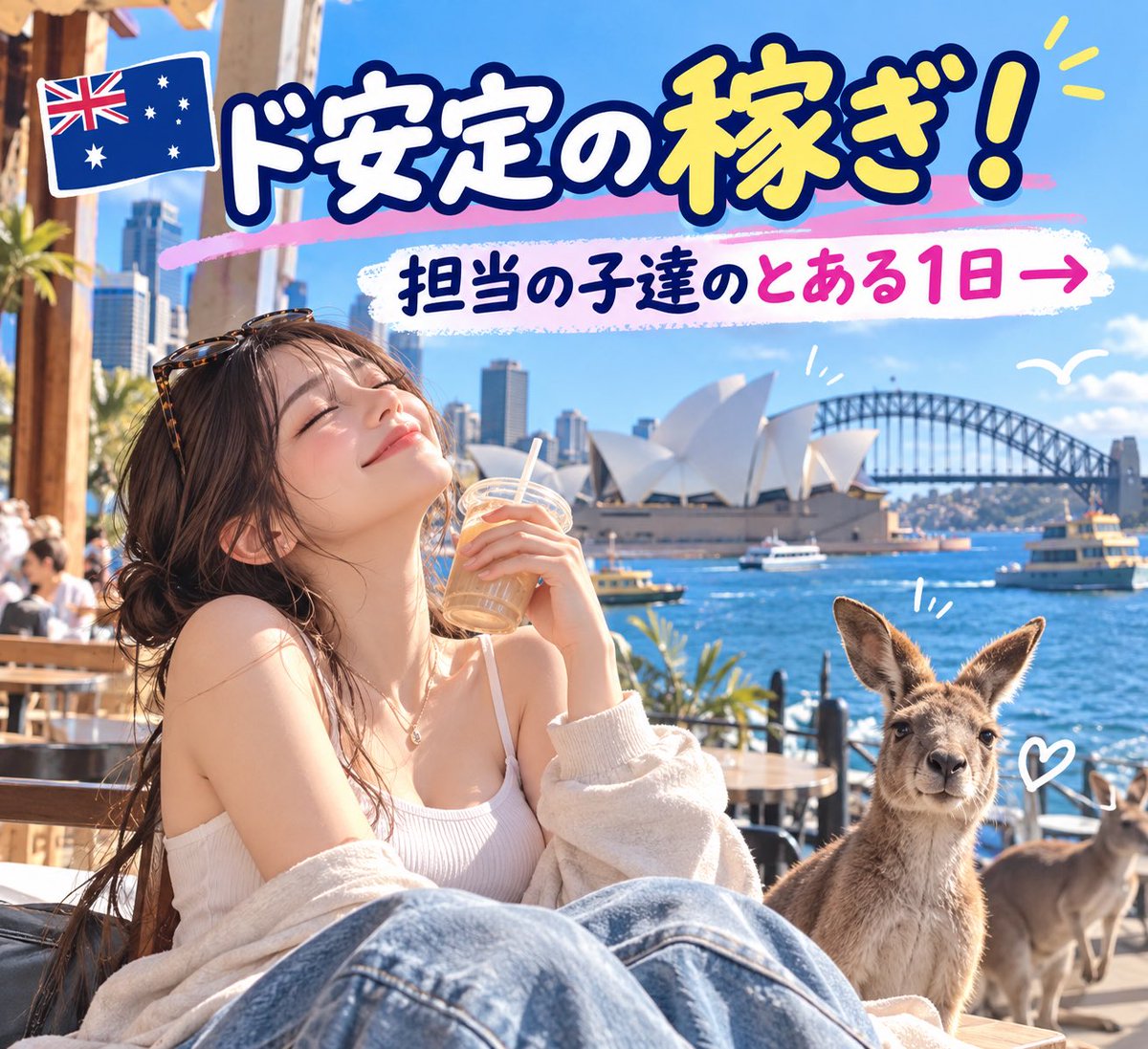 TessaKirby30899's tweet photo. 🇦🇺は僕がいちばんお気に入りの国です😽

色々な面で最高すぎる国🇦🇺

日本じゃ絶対実現できないこのド安定💰

パスポートの取り方から全て教えられます🫶

♻️ 1000 https://t.co/09omBnvOSd