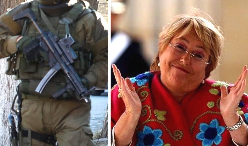 GAMBA_CL's tweet photo. Alto poder de fuego de delincuentes abre debate sobre reponer el uso de armas automáticas en Carabineros (Bachelet se las quitó) https://t.co/J7bQtvcVii https://t.co/Vn2MEA254l