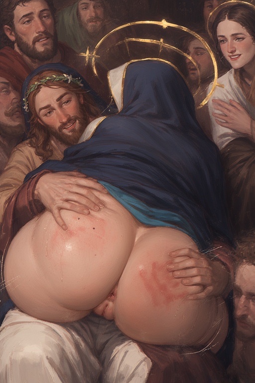 Samdogti's tweet photo. Mary the cum dump of jersulem used to get passed around and gangfucked by the apostles 😂 https://t.co/mC9ZyjM3vy