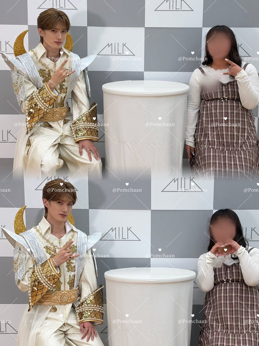 Pomchaan_'s tweet photo. 2026.10.3
M!LK mini album 『LOVE ENG!NE』発売記念イベント ツーショット会 
#山中柔太朗 #MILK https://t.co/EFqfZyPcDc