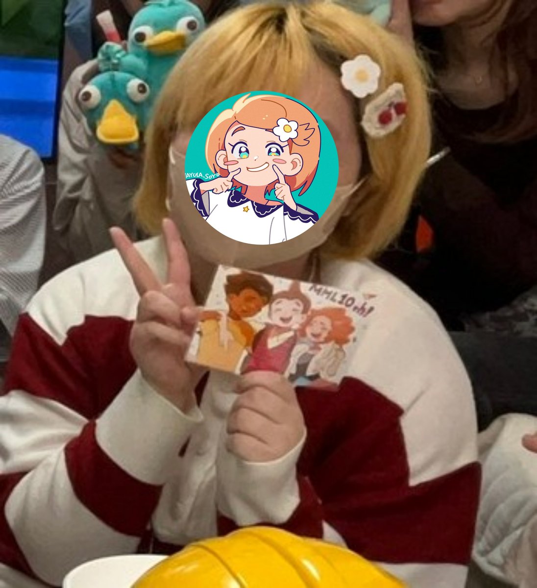 HAYULA_SOYO's tweet photo. #MML10周年鑑賞会
お邪魔してましたー！！今日は本当に楽しかったです！MML好きさん達といる空間が最高すぎて一日中幸せでした🥰💖ありがとうございましたー！ https://t.co/tH0J2BWJk7