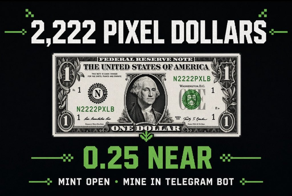BrownVerse's tweet photo. Mint still open. More bot features (marketplace, giveaways) are being added.

Activate and mine inside the Telegram bot.
https://t.co/tPTc6nGRDu

@NearDollar 

Here is how it works: https://t.co/FDwnHjwzCr
