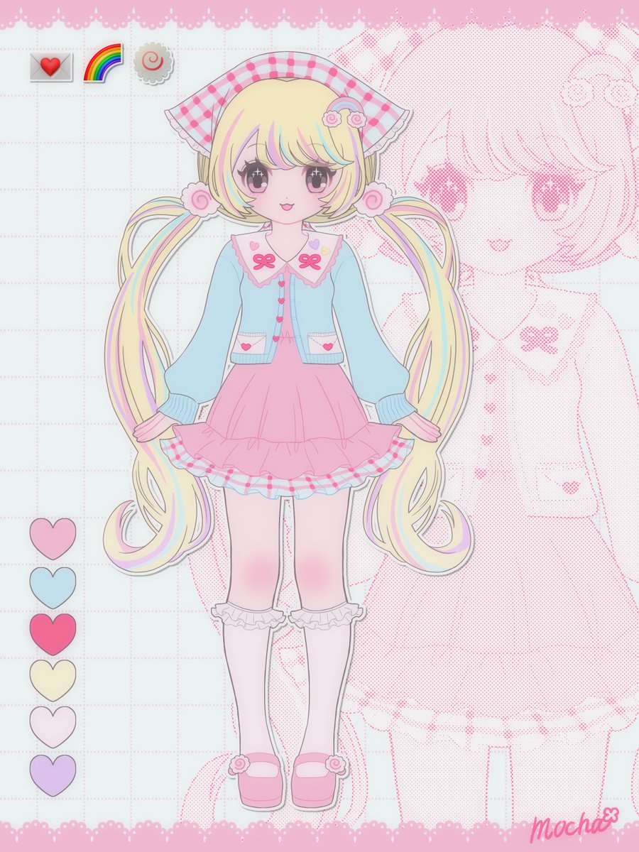 mocha_33_'s tweet photo. シール風イラスト&amp;キーホルダーイラスト
#イラスト #illustration‌‌ https://t.co/q9f0miEbz2