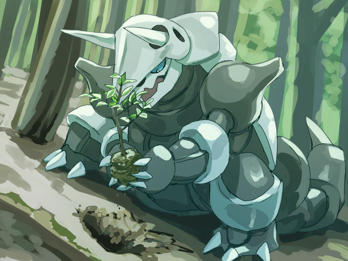 fusenryo2's tweet photo. ボスゴドラさん #ポケモン版深夜の真剣お絵描き60分一本勝負 https://t.co/gQoJ18JKHm