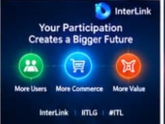 lkreddy52's tweet photo. The poster communicates that community participation, business growth, and digital payments are connected to the future vision of InterLink.#INTRLINK #ITL #ITLG https://t.co/UYq5qskooh