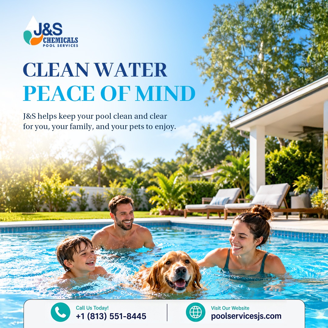 JSPoolServices's tweet photo. Is your pool ready for everyone? 💦
Keep your water clean and your pool well-maintained, so you can spend more time enjoying it.
💦 Book your pool service: https://t.co/SfWlCYvFM5
#JSPoolServices #PoolMaintenance #PoolCleaning #TampaPools https://t.co/XynK33MNSb