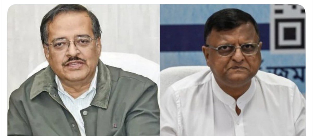 MahuaMoitra's tweet photo. 2 biggest architects of Bengal SIR - committed every illegality under the planet. Subrata Kaku &amp; Manoj Uncle - watch out. India is coming for you next. Bachh nahi paoge. https://t.co/XJMCdkwvkb