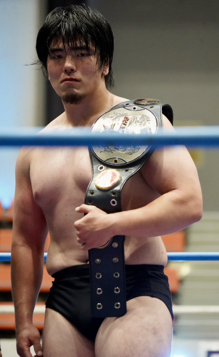 JOHNNY_O_KUMA_8's tweet photo. 2026.10.03@行田
【世界ジュニアヘビー級選手権試合】
だんｸﾝV2おめでとうございます🎉✨
めちゃくちゃカッコよかった👀✨
#田村男児 #ajpw https://t.co/VYmRvFGQAg