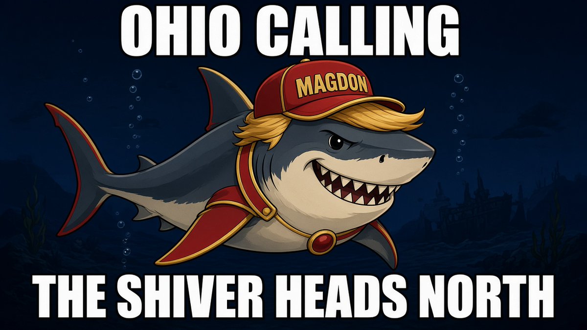 Mag_donz's tweet photo. Ohio morning
Vandalia on the menu
Shiver packs for the Buckeyes
Jaws on the midterm trail
$MAGDON https://t.co/uXZJE7JyTP
