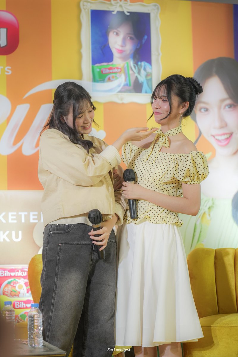 ForLoveliest's tweet photo. Duo Abigail 💛🫶🏻

@Lily_JKT48 @Aralie_JKT48 https://t.co/YIv5HEMaUs