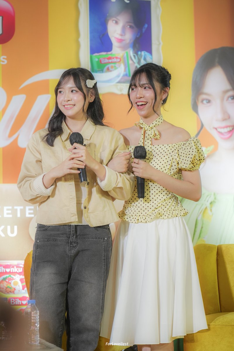 ForLoveliest's tweet photo. Duo Abigail 💛🫶🏻

@Lily_JKT48 @Aralie_JKT48 https://t.co/YIv5HEMaUs