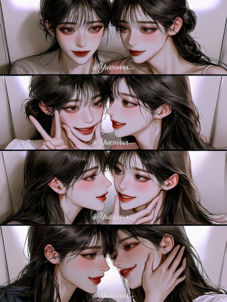 YURIHANA_66's tweet photo. 퇴근 기념 GL 짤뽑.

“오글거리니까 평범하게 찍자.”
“응.”

**그리고 아무도 약속을 지키지 않았다.** https://t.co/uVsYujsakG