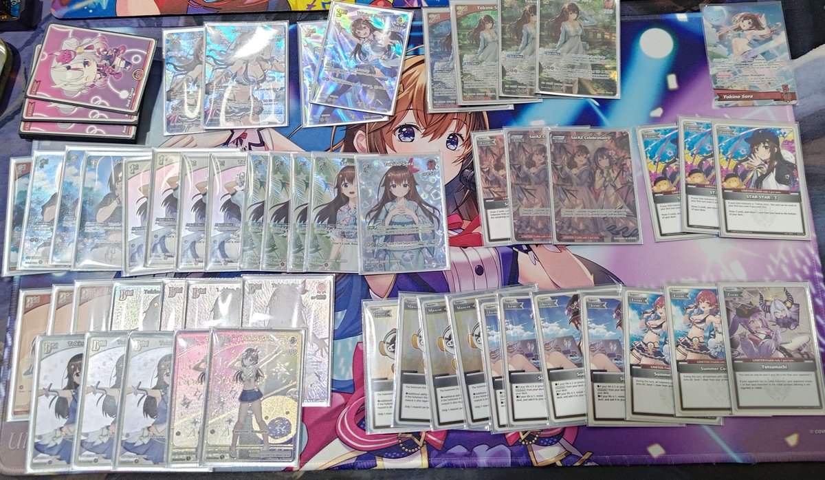 HOCGWA's tweet photo. Good Games Morley | Weekly Casuals |  14 Participants | 4 Rounds |
🥇 @Chilarus Summer Koyori
🥈 Summer Sora
🥉 Summer Koyori
🏅 Summer Koyori 

Man do we love summer. 

*3rd place is same decklist as 1st but shinier.

#hOCGEN #hOCG #hololivecardgame https://t.co/4HRqNKpgvo