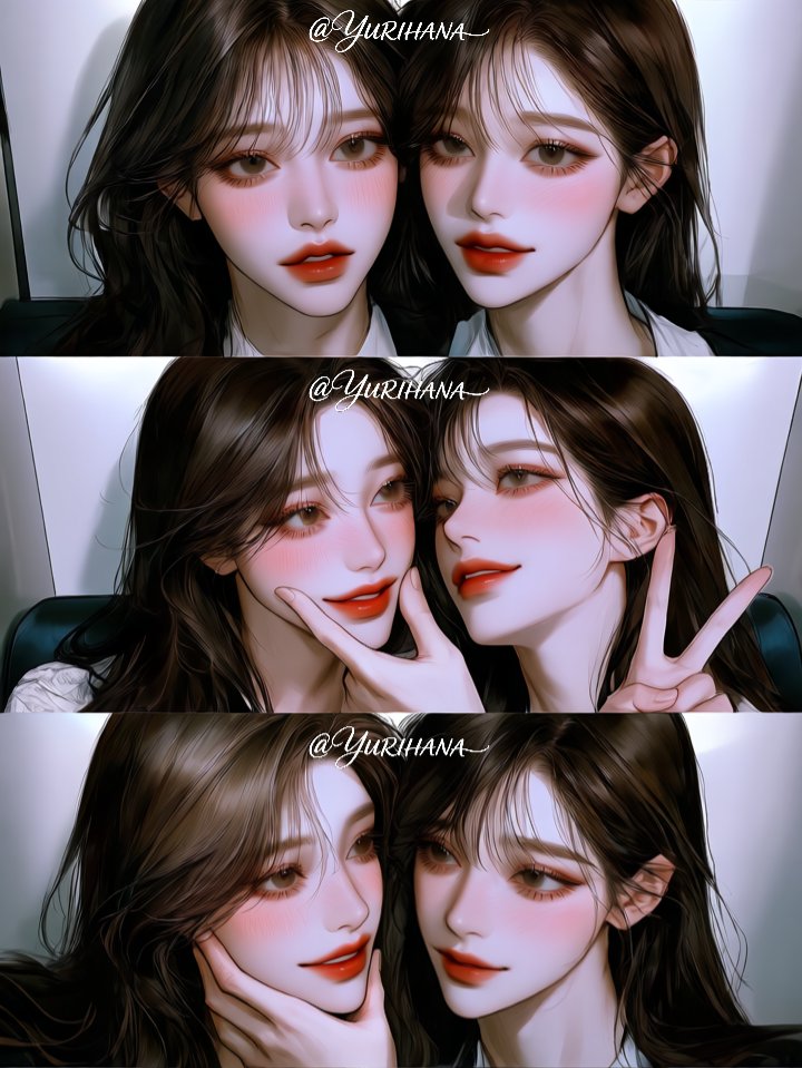 YURIHANA_66's tweet photo. 퇴근 기념 GL 짤뽑.

“오글거리니까 평범하게 찍자.”
“응.”

**그리고 아무도 약속을 지키지 않았다.** https://t.co/uVsYujsakG