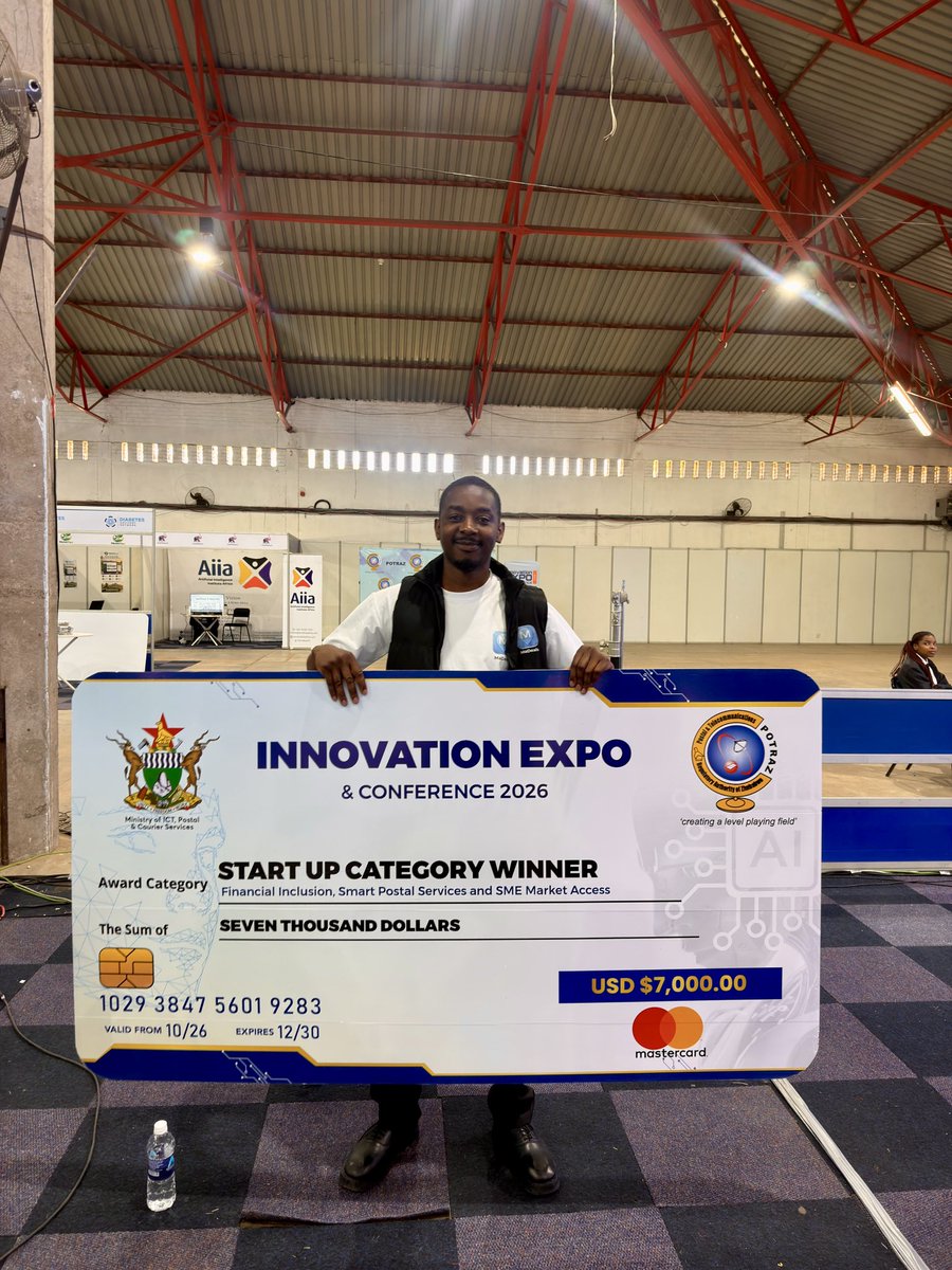 rayvinesmelusi's tweet photo. Madeals App is #1 for Financial Inclusion, Smart Postal Services &amp; SME Market Access at Innovation Expo 2026! 🏆🔥
Thank you for the support ❤️ Especially vese vanoisa ma retweet, @Makomborerol 🙏🏾 https://t.co/8Dgk0noaIu