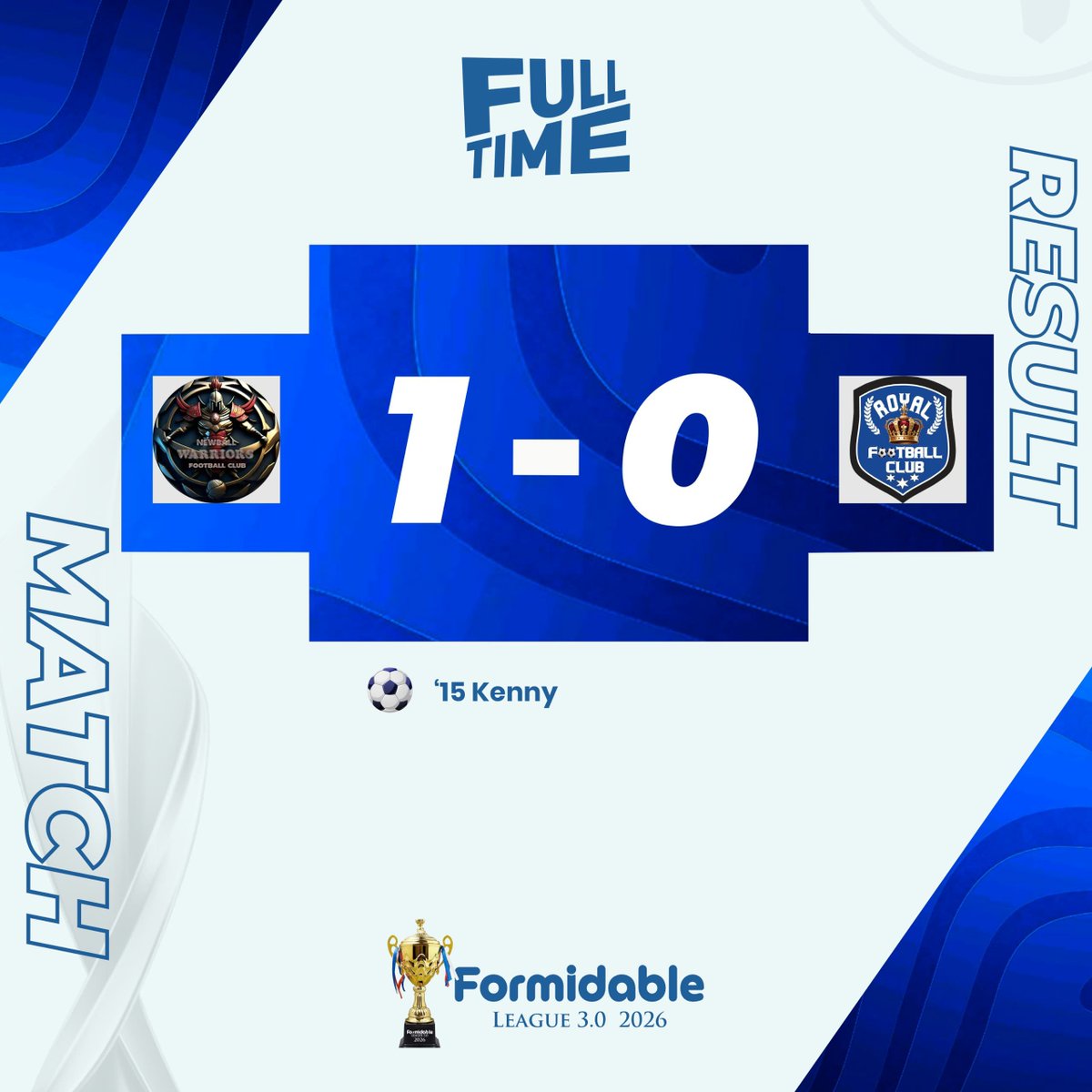 formidablestars's tweet photo. New ball warriors FC continue immediately from where they left off taking all 3 points against Royal FC https://t.co/UCgQN6Uc7N