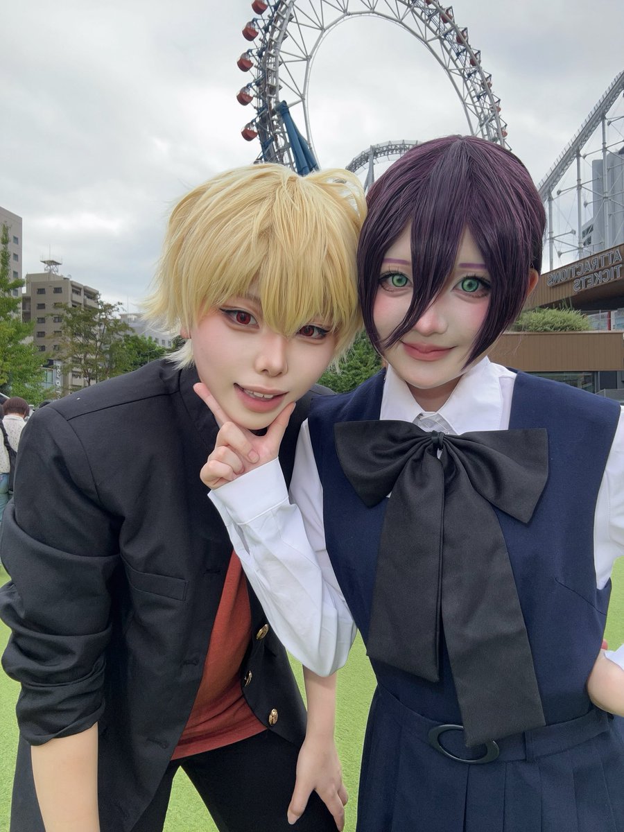 wviyiy's tweet photo. 離脱してます！💣🧡
初めてのTDCめちゃくちゃ楽しかった( ᵕ̩̩ㅅᵕ̩̩ )🤍交流してくれた方々ありがとうございます🎶！後ほどお写真送ります🎶
デートしてくれたあゆデンジくん1日ありがとうꈍ ꈍ♡

 #コスフェスTDC 
 #ニューレイヤーズパラダイス https://t.co/exeDWiM7yF