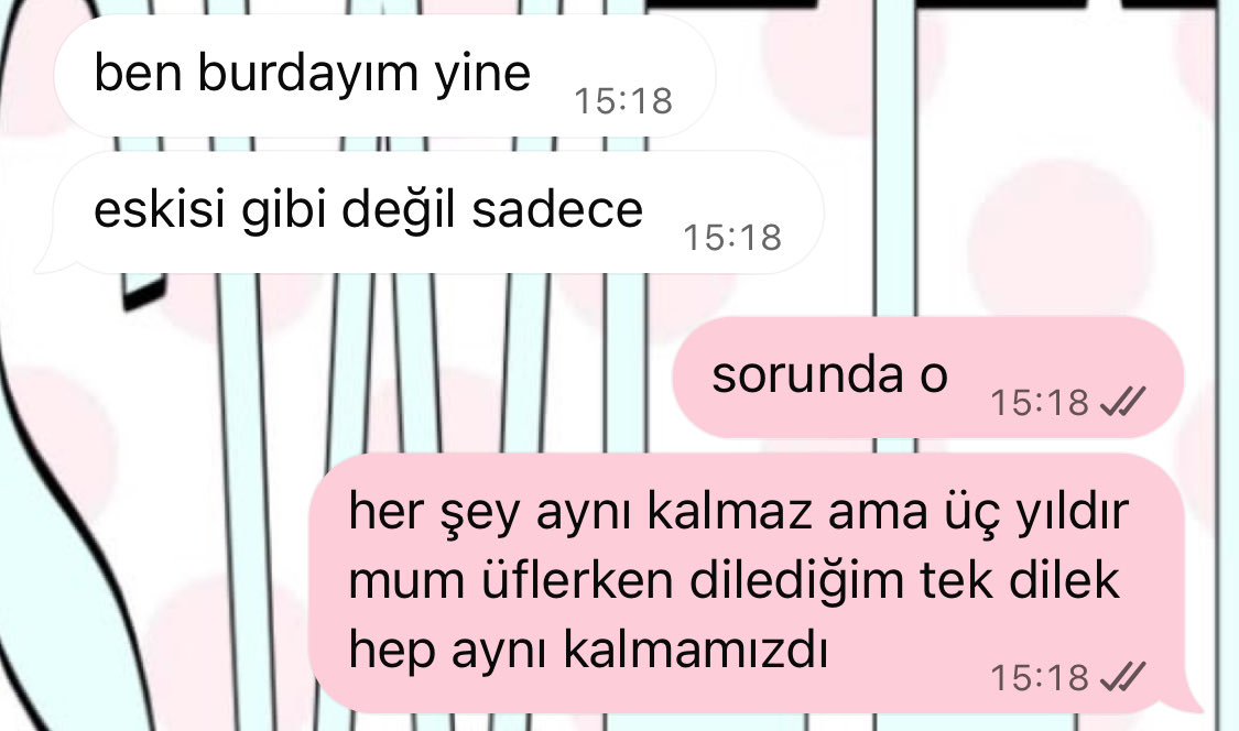 leilav6un's tweet photo. ben senin evinde ses olsun diye acik biraktigin televizyonmusum megerse https://t.co/yeDmkqUDPF