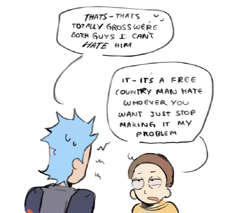 mewo7777777's tweet photo. ok i hate rickprime but im man enough to admit the moe of those boots is unmatched #rickandmorty #rickprime #mortysmith #mortyprime #ricksanchez https://t.co/IZEsP4dDL9