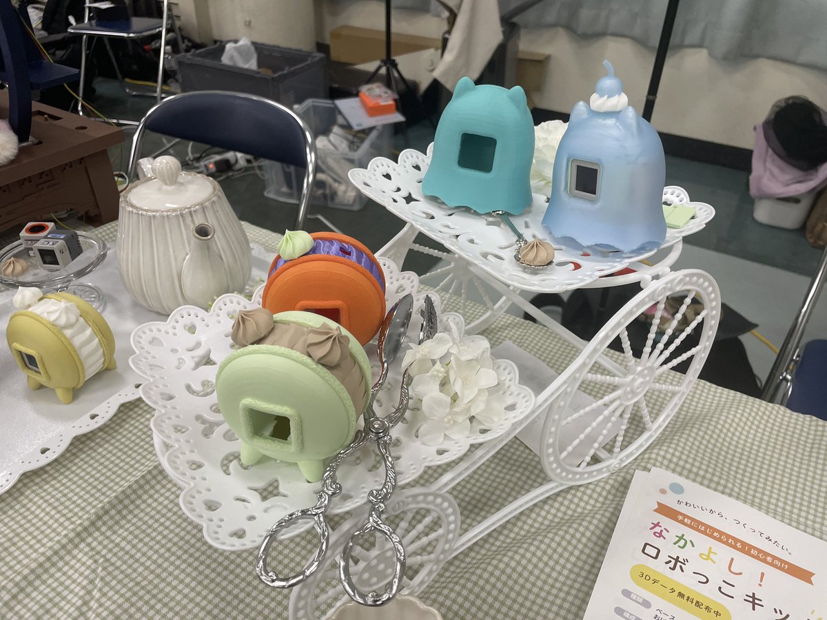 shinsantw's tweet photo. NT東京に行って女児じゃないけどロボっこ買わせていただきました🙇

#NT東京 #ロボっこ #M5Stack #電子工作 https://t.co/ixFLCEDqWz