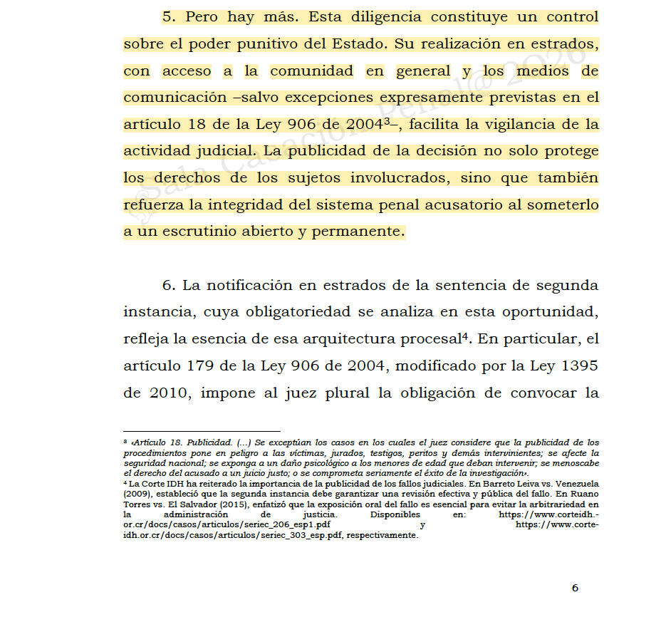 Melovides's tweet photo. Cada vez se decretan más nulidades por este motivo. Omisión de realizar la audiencia de lectura de la  sentencia de segunda instancia: esta diligencia es también un control sobre el poder punitivo estatal.
https://t.co/j76KY1a9Pj https://t.co/x1lLgo6Uz6