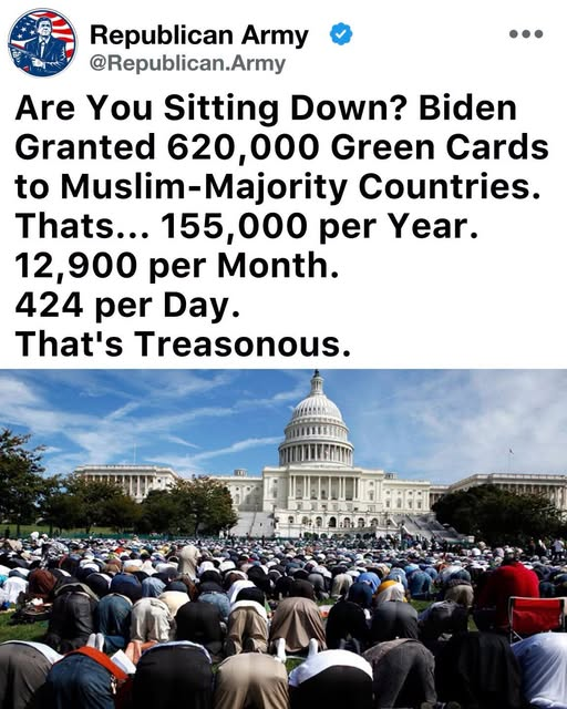 RYboating's tweet photo. Why in the world would this even be considered, much less granted? 🤔

I also wonder whose idea this was, as I doubt Joe Biden came up with this on his own. 😉

I say we should void any and all of those Green Cards now! https://t.co/2jsu6hxfZ9