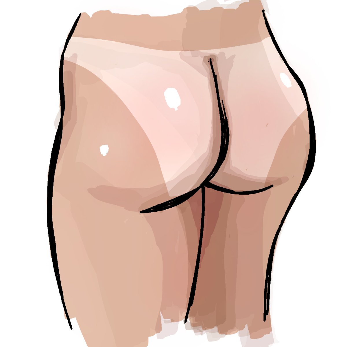 CrucialTesta's tweet photo. Practicing rendering some butt cheeks https://t.co/M7D3BQVkSs