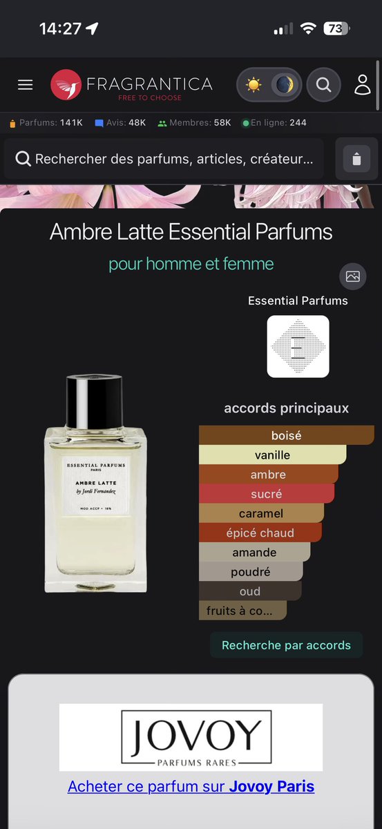 6Alphaa's tweet photo. 1 parfum par mois et pour octobre jsuis parti sur Ambre Latte, j’ai hâte de le reçevoir https://t.co/r8aQPHwSs2