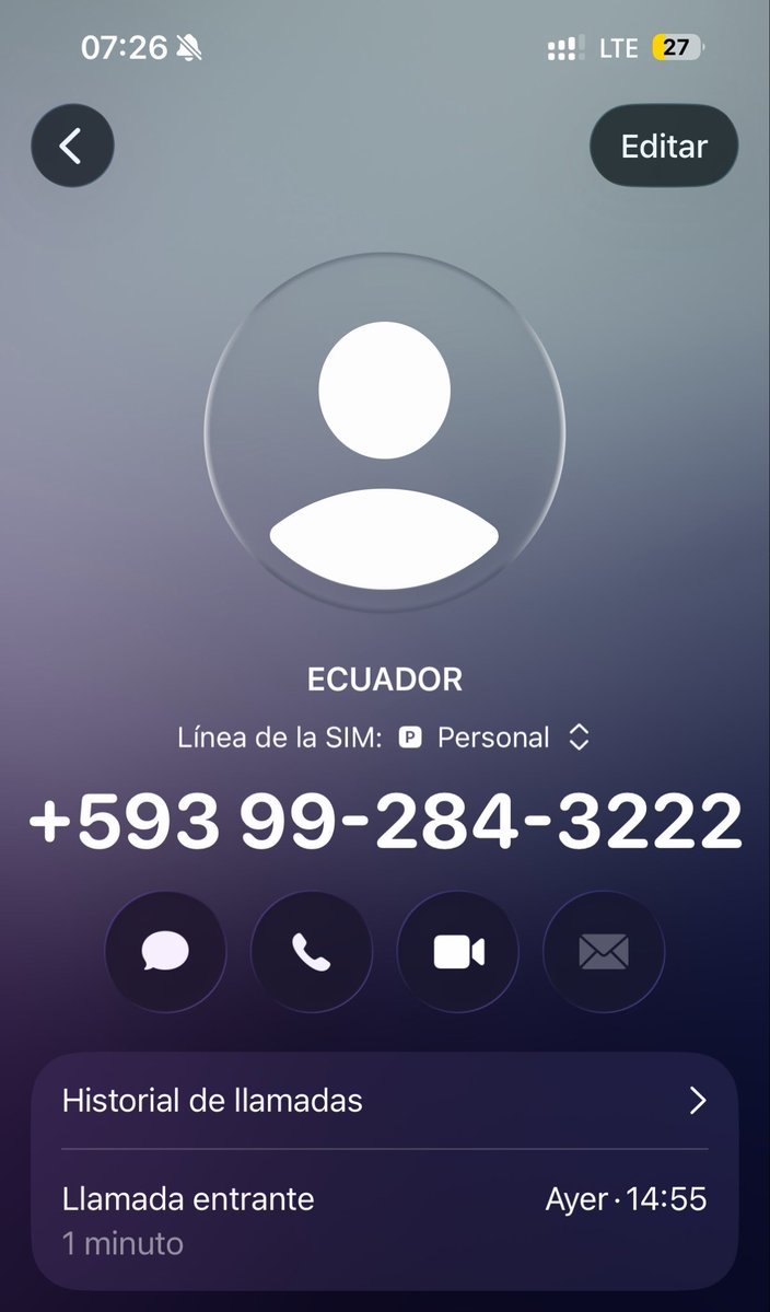 TorresJDani's tweet photo. Recibí una llamada de este número y me indicaron que me había ganado 2 tickets aéreos gracias a @LATAM_ECU y que los tenía que retirar en UIO. Me comenzaron a preguntar datos muy personales. https://t.co/35swrH7TTZ