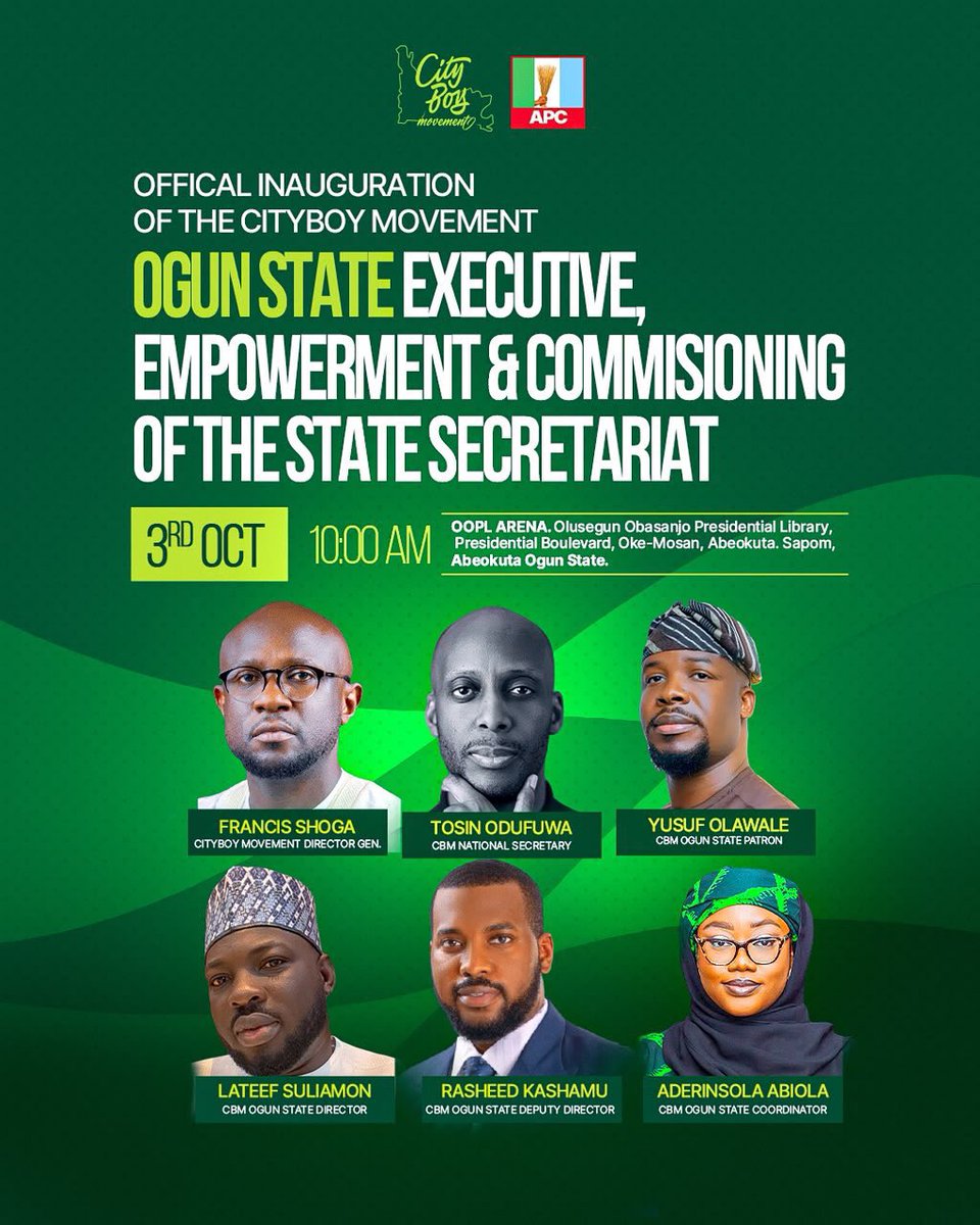 cityboymovt_og's tweet photo. The arrival of our State Patron, @KamorYusuf, Personal Assistant to the President of the Federal Republic of Nigeria on special duties, alongside our State Director, Alh. @Sulaimo22757230, @ the venue of our Empowerment Programme and the official commissioning of our Secretariat. https://t.co/a20Zhrsi25