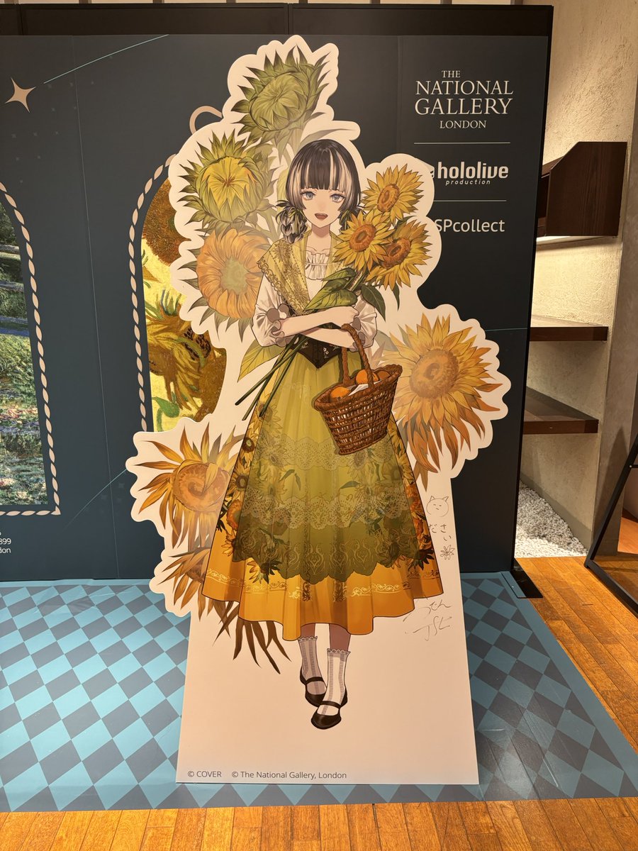 noshi_noshi's tweet photo. 儒烏風亭らでんの瞳に映る世界の名画POP-UP STORE行ってきました
何も決めずに向かいましたが、アクスタとトートバッグを購入
バッグは、黄色を基調とした衣装のらでんちゃんに目を奪われ手が伸びてしまいました
解説の動画も流れていてとても良かったです

#らでんmeetsArt #行ったよらでんちゃん https://t.co/aRn6FZ5F8q