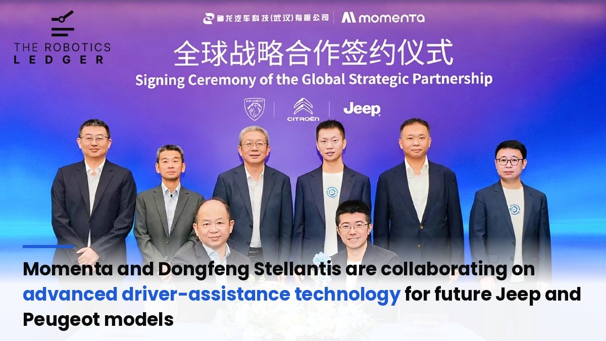 RoboticsLedger's tweet photo. @Momenta and Dongfeng Stellantis Automotive Technology are co-developing driver-assistance systems for future @Jeep and @Peugeot models, targeting China, Europe and other markets. The partnership highlights the growing role of intelligent software in automotive engineering. https://t.co/DTwPmSVycw
