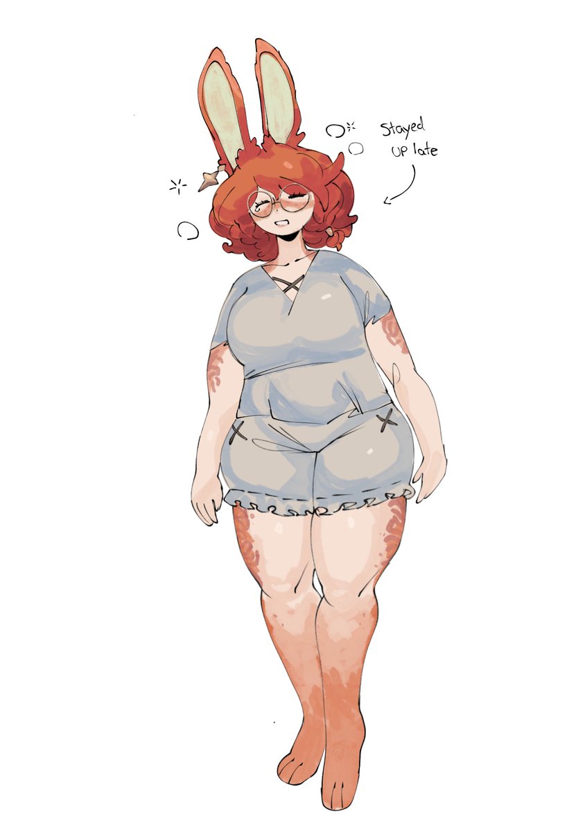 SSephyr's tweet photo. Wanted to draw aurora but she was too sleepy https://t.co/fqOutabM0e