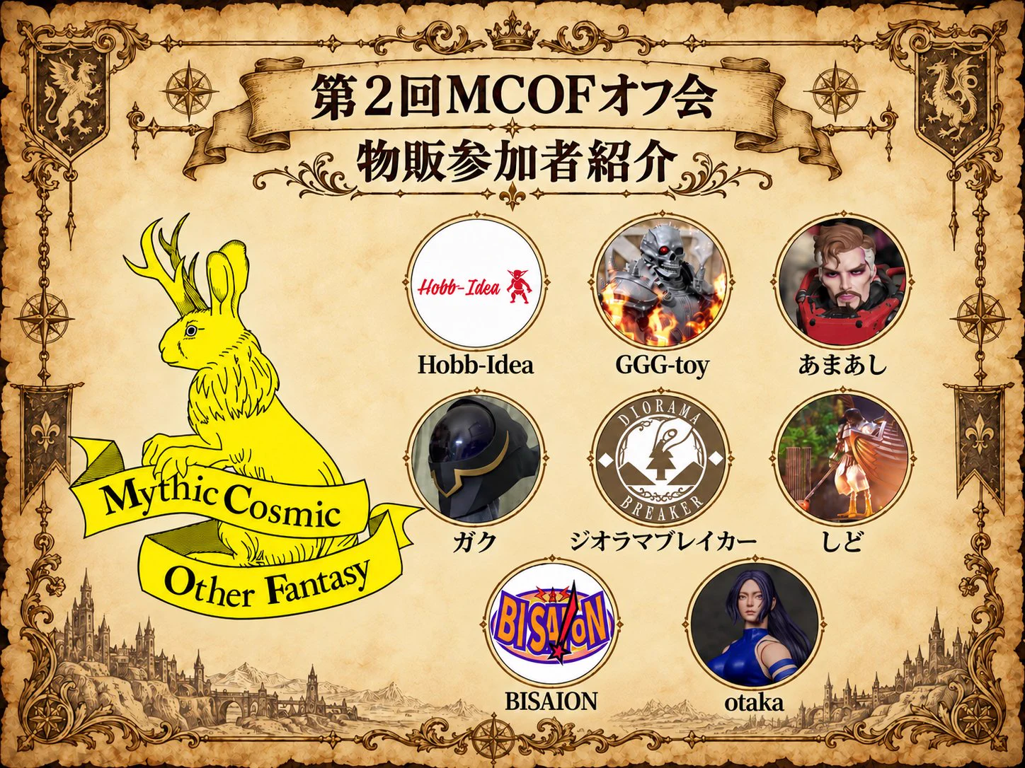 ジオラマブレイカー。10/10開催の第2回MCOFオフ会参加