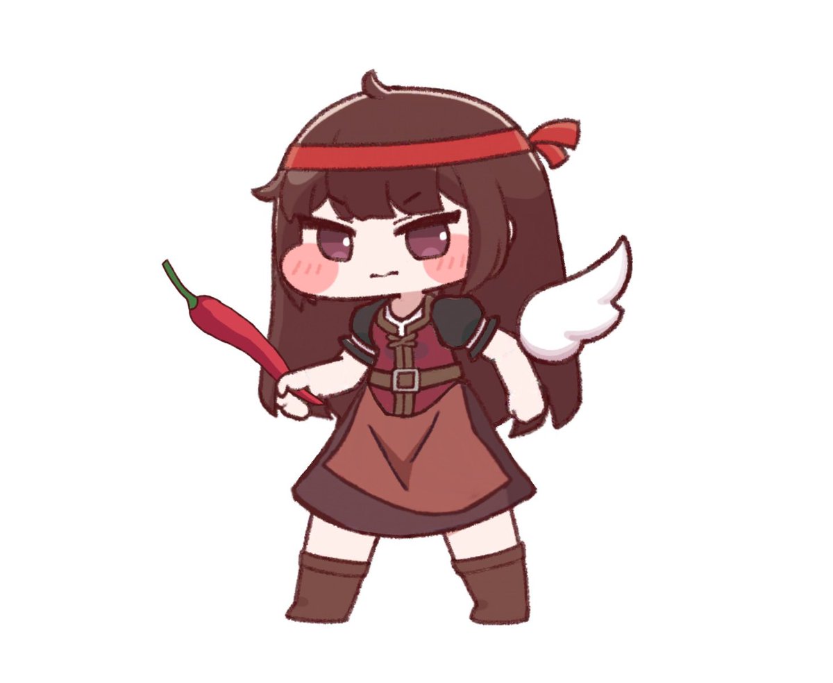 SNIK58's tweet photo. キュウイとカレンを組み合わせて作った高血糖妖精 https://t.co/atf7hOHPlT