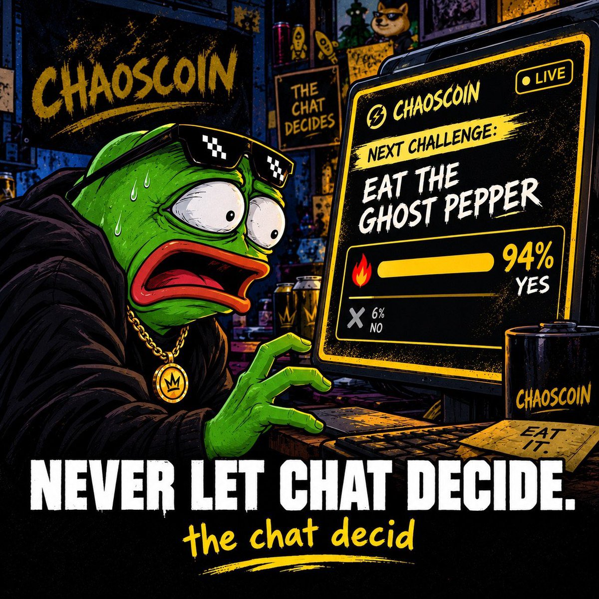 Chaosfup's tweet photo. @bnb_girl1 $CAOS is still super strong early and low on market cap

But the chaos won’t let it stay down too long 

Ca: 6EW9Xz5ghh2tiMdJfa7E4fhGmnrySP1f72ZjZapypump https://t.co/5VrQx2vII2