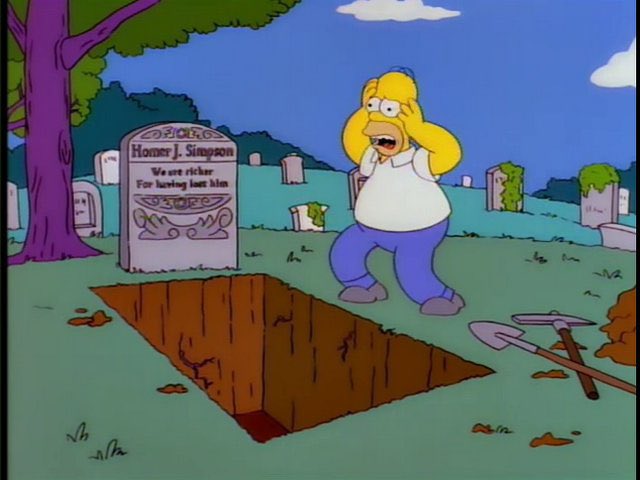QuotesSimpsons1's tweet photo. Oh! Why does my death keep coming back to haunt me?
#Simpsons https://t.co/M4qjjEp0iy