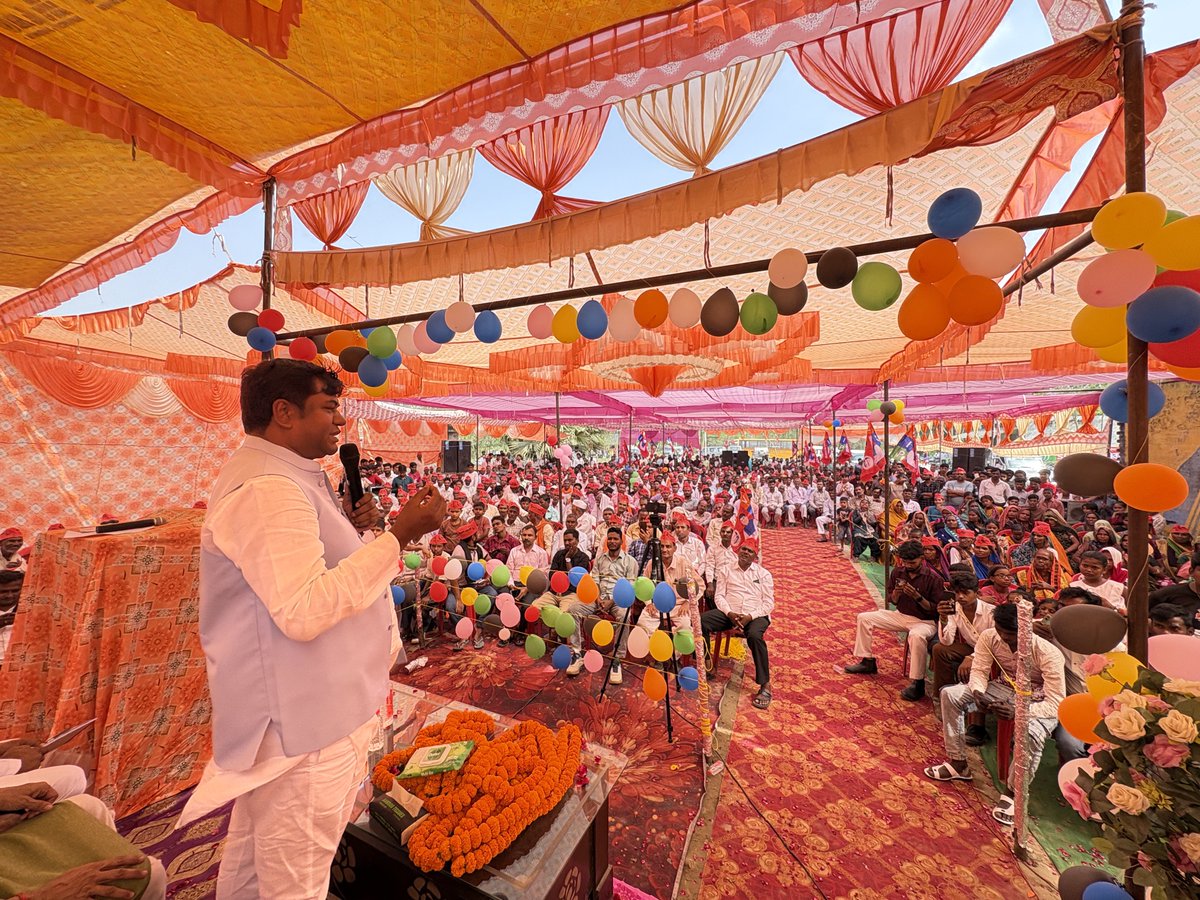 sonofmallah's tweet photo. उत्तर प्रदेश के बरेली स्थित शेरगढ़ में निषाद आरक्षण संकल्प अभियान के तहत आयोजित विशाल जनसभा को संबोधित किया।

उत्तर प्रदेश की जनता अपने बच्चों के बेहतर भविष्य, सम्मान, हक-अधिकार और आरक्षण के लिए परिवर्तन का मन बना चुकी है। (1/2) https://t.co/K6p9IDlCVo