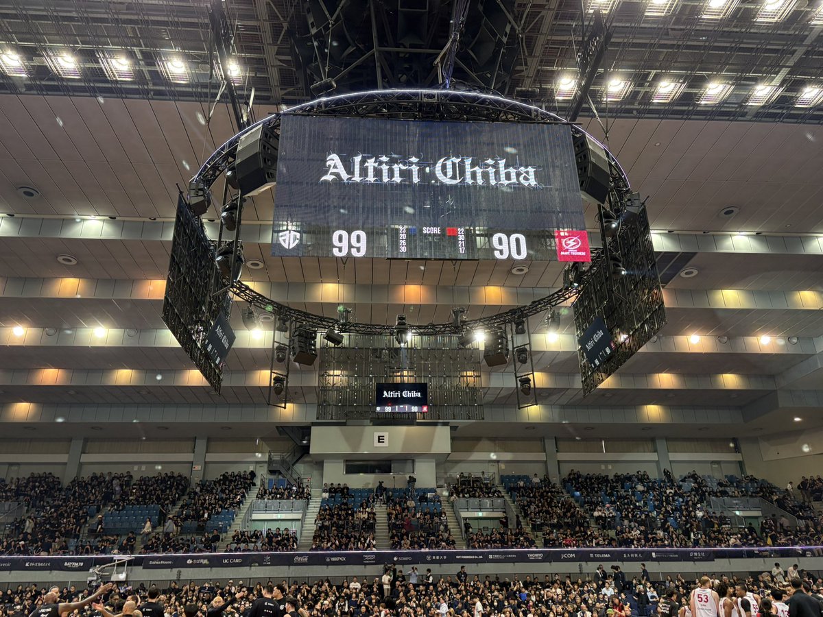A__yaaat's tweet photo. 今シーズン初勝利！！！
こてつgoodパフォーマンスでした👏
明日も勝って2連勝して帰りたいな〜
明日も参戦しますのでよろしくお願いします🙇‍♂️
あと新しい応援むずすぎん！？🤣おぼえれんて笑
#アルティーリ千葉
#Bリーグ https://t.co/9A1jILrWYc