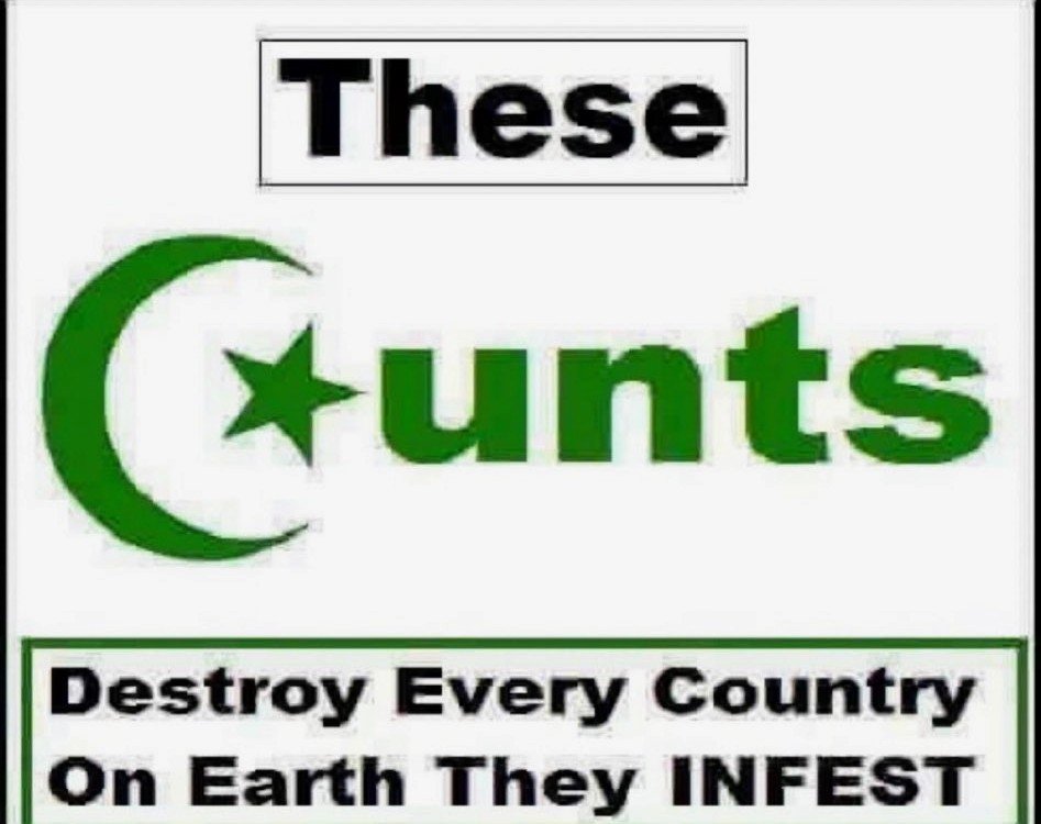 JamesonK538663's tweet photo. @javiernegre10 There is nothing peaceful about islam and they are a bunch of pedophiles and worthless cunts. https://t.co/4RTL1WAP1l