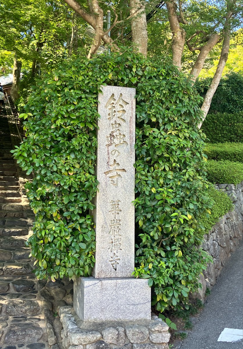 sabochan52's tweet photo. 鈴虫寺にお礼参りもかねて参拝してきました🫶珍しく待ち時間少なくて驚いた！ https://t.co/oqG6GFdCpI