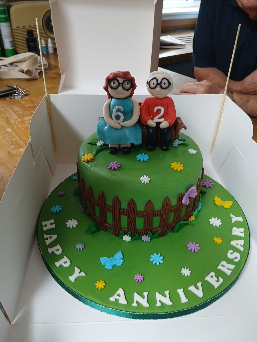 JTroshupa's tweet photo. Happy 62nd wedding anniversary to my wonderful Ma &amp; Pa. Feel blessed to have them both in my life. They will have a great day and I hope you all do too. Love and hugs ❤️ 💯 https://t.co/s4S1XSieKE
