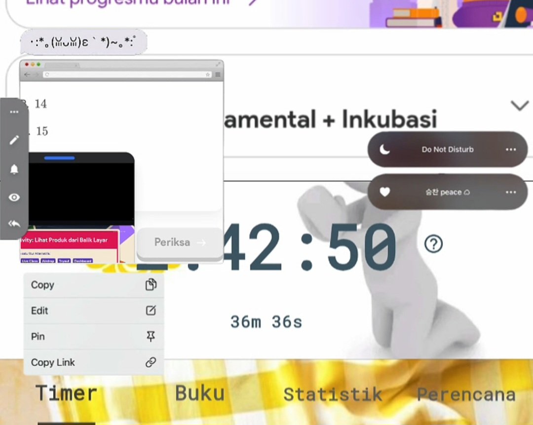 kryuowe's tweet photo. hi, progress! jujurr aku bingung kapan timing buat to, buat i'll fix this firstt. hari inii fokusnya di bahasaa, and yap we get some experience class! hari ini keliatan slow living ypt ku krna lagi healing dan abis begadang di DC Whitmann🫶💛 doain kita masuk leaderboard yakk🔛🔝 https://t.co/OQIMxLhZa0