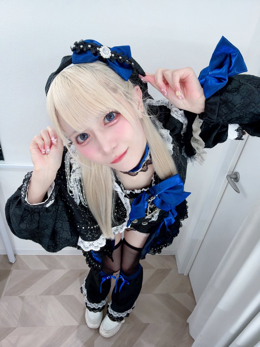 Phiria0_Eguno0_'s tweet photo. ベレー帽ストレートも似合うかな？🖤 https://t.co/bCF7DVcfol