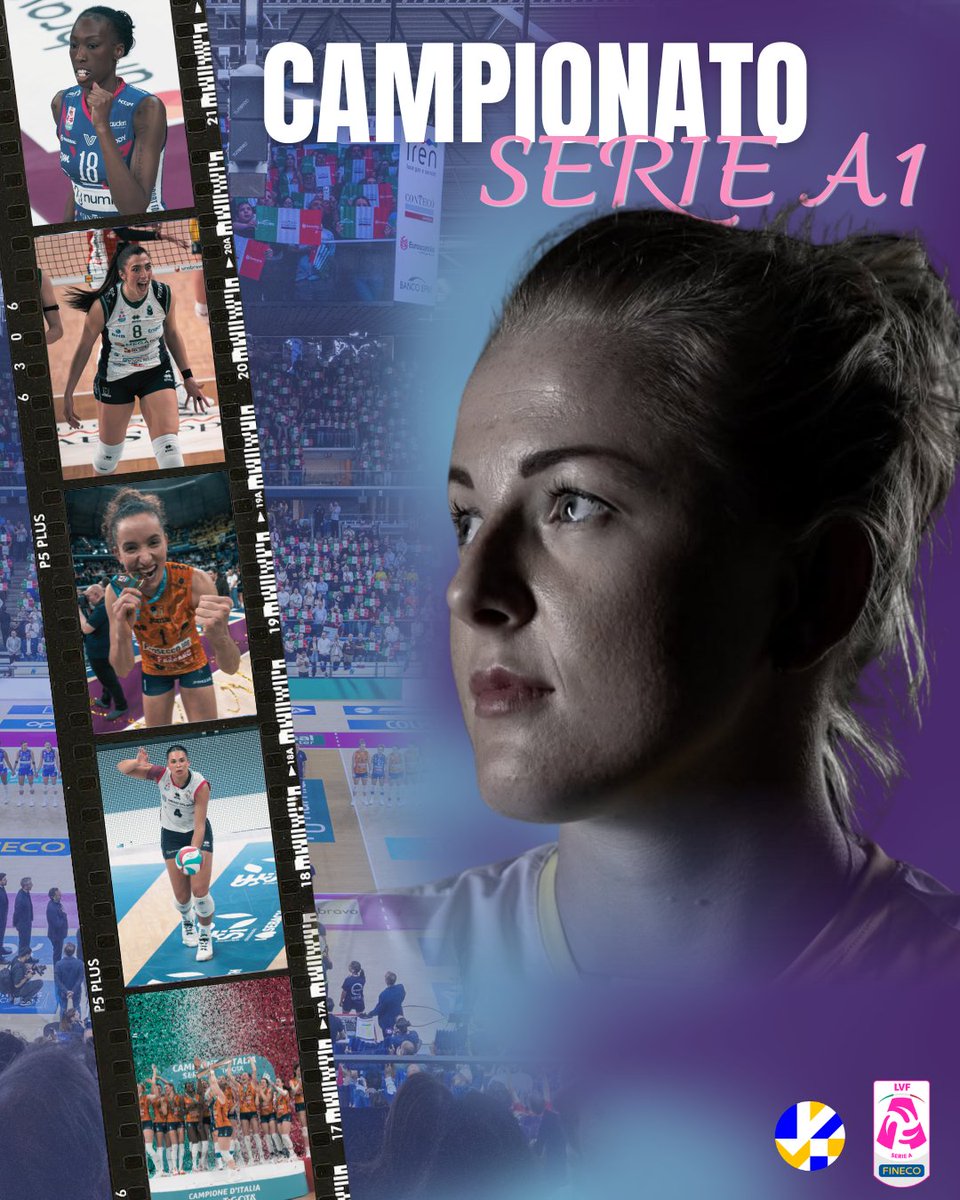CEVolleyballITA's tweet photo. OGGI RICOMINCIA IL CAMPIONATO DI SERIE A1 VOLLEY FEMMINILE ✨
#CEV #LVF #Volley #Pallavolo #Volleyball https://t.co/05SPjZI5ym