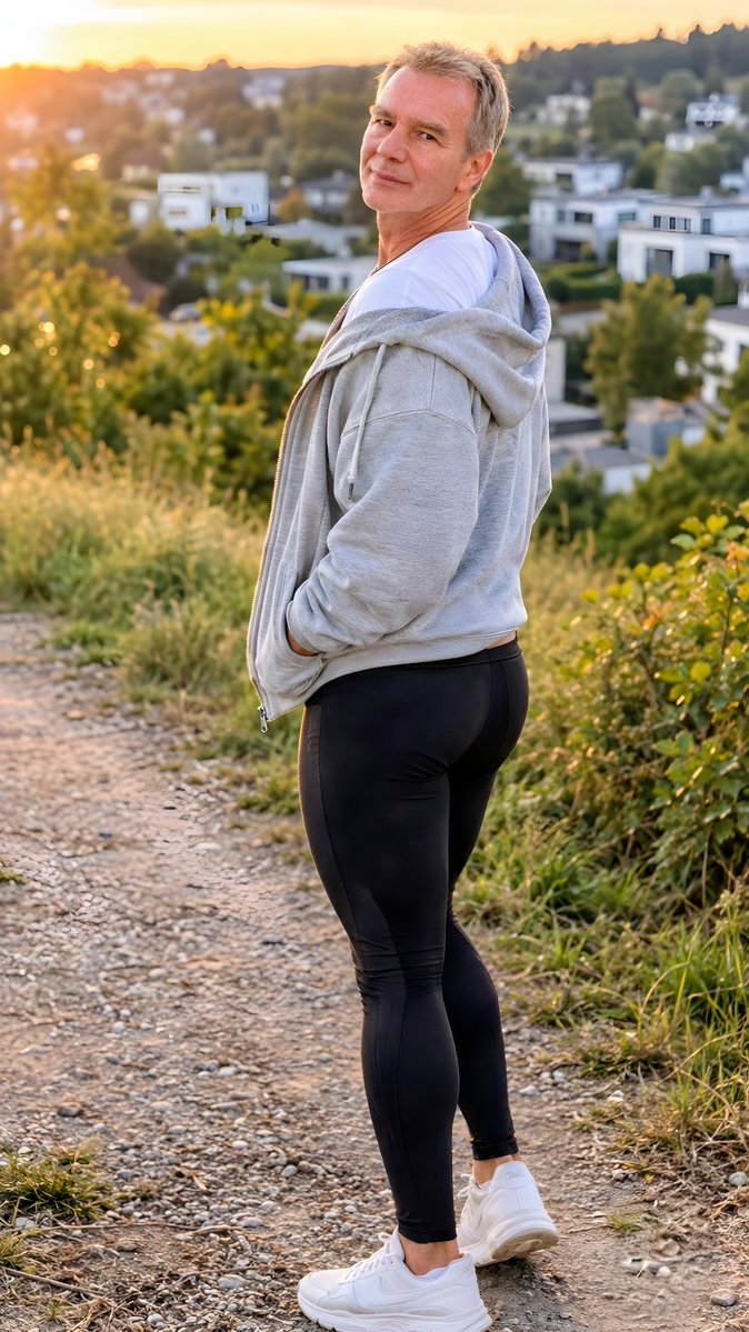 OwnedOnFile's tweet photo. Bare shoulder, looking off. Path at sunset, black leggings. On the bed, belly out, hand in the waistband. Grey hood, still looking away. Uncensored: https://t.co/Uq74ceQqs1
#owned #afternoon #exposed https://t.co/4a5OFOZXXO