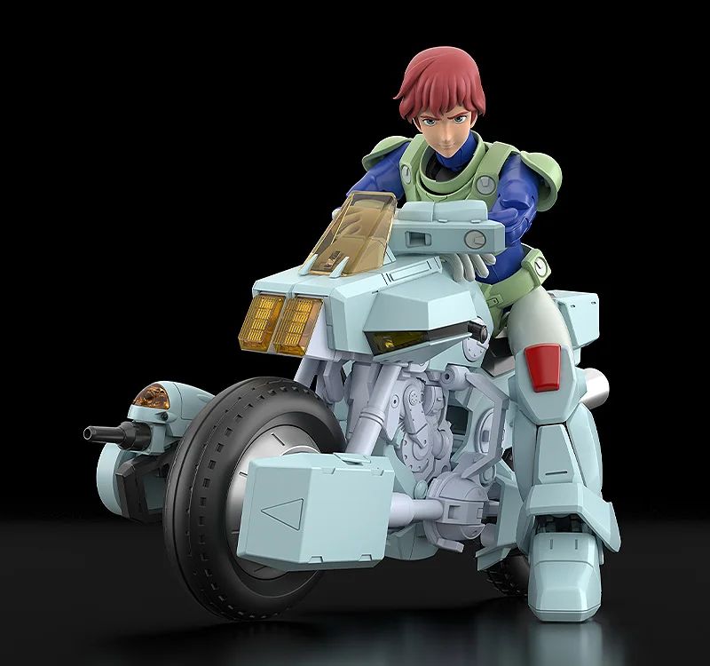 hobbywatch_jp's tweet photo. 【今週の人気記事】「機甲創世記モスピーダ」よりスティック、レイ仕様のプラモデル「MODEROID モスピーダ」が本日出荷開始！　「スティック＆レイ機セット」も https://t.co/lvpXYJHbfz https://t.co/TFgiyQTk8q