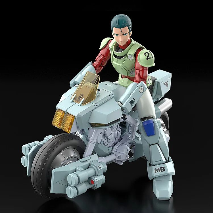 hobbywatch_jp's tweet photo. 【今週の人気記事】「機甲創世記モスピーダ」よりスティック、レイ仕様のプラモデル「MODEROID モスピーダ」が本日出荷開始！　「スティック＆レイ機セット」も https://t.co/lvpXYJHbfz https://t.co/TFgiyQTk8q