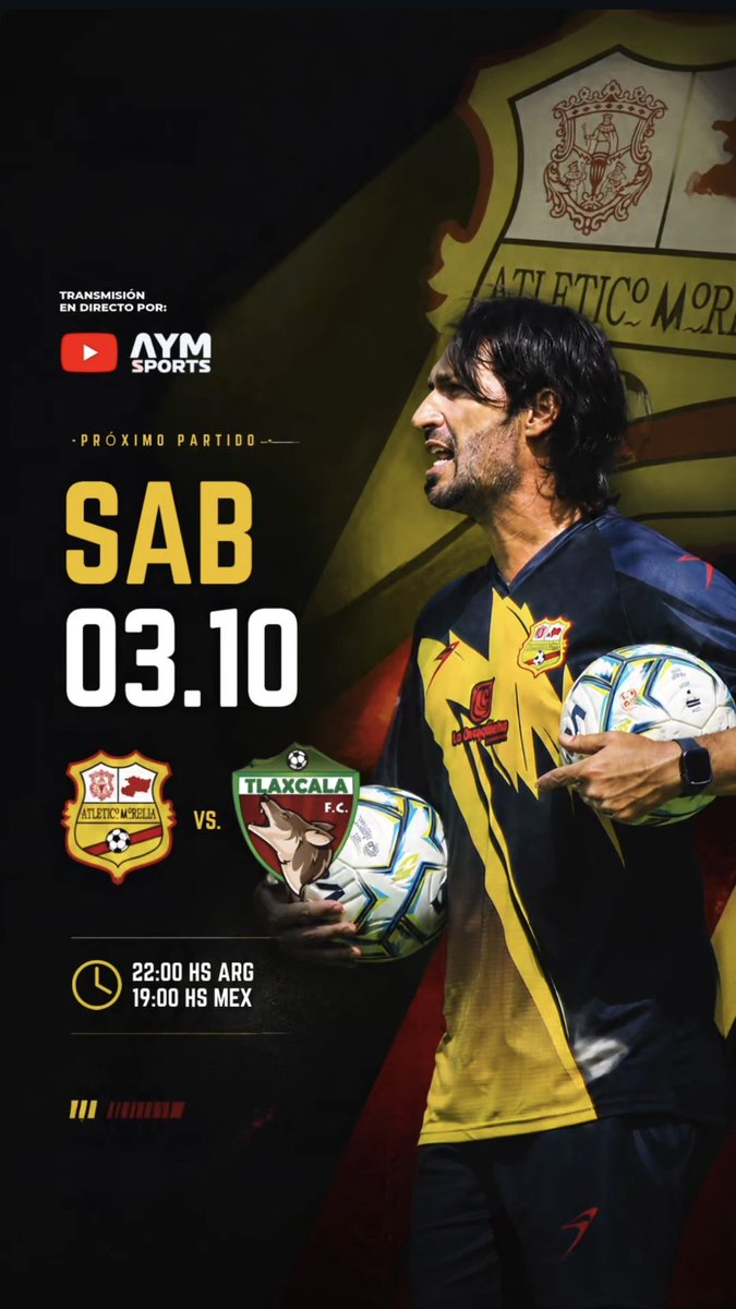 HugoColace's tweet photo. It’s Match day ⚽️💛🦾#morelia https://t.co/wN21PheTAQ